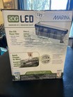 New Marina 20g Gallon Led Aquarium Kit Fish Tank Full Set Filter Canopy Net