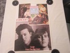 Vtg 1985 Tears For Fears  songs From The Big Chair  Concert Poster 33 1 2  X 24 