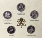 2006 Somalia  1 Pope Benedict Xvi 5-coin Papal Set - Catholic Church