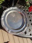 4 Wilton Armetale Rwp Pewter Dinner Plates Queen Anne 10 1 4   1950-60 s
