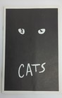 1981 Cats Musical Souvenir Program Brochure   Cast Bio Insert Original 