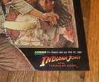 1984  raiders Of The Lost Ark  Harrison Ford Orig Videodisc Promo Store Poster