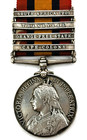 Queens South Africa Medal  2nd Boer Wars 4 Clasps Named  20th Batt   R f a 