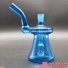 Us Blue Mini Glass Bong Filter Hookah Water Pipe Smoking Shisha   Hose   Bowl
