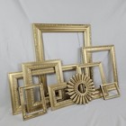 9 Vintage Picture Frame Wall Decor Gallery Baroque French Victorian Frames