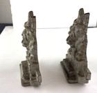 Scottie Dog Scottish Terrier Cast Iron Book Ends - 6 5x6x2  4 Lbs 5 Oz Each