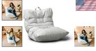 Roma Moonstone Tessellation Bean Bag Chair - Stylish   Durable Lounge Solution