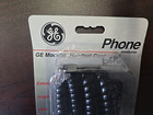Ge Phone Coil Cord 25 Ft Replacement Handset Telephone Cord  Black - New 