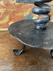 Antique Primitive 18th Century Spiral Candle Holder  Ca  1780