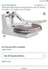 Doughxpress Dm-18 Manual Dough Press 18  Heated Upper Aluminum Platen