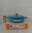 Le Creuset Signature Cast Iron 2 25 Quart Braiser   Caribbean     New  