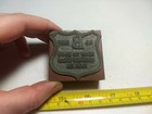 Vintage Letterpress Printing Block Government Graded Ready To Cook Health Seal