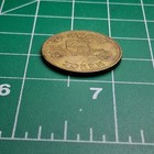 Car Wash Token No Cash Value Antique Vehicle Logo Brass-clad Coin