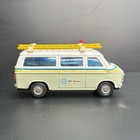 Vintage Metal Bank Bell System Telephone Service Van W ladder 1980 s Made Korea