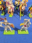Vtg Deetail Britains Ltd 1971  Lot  Knights Horses Figures Fighters Army England
