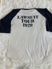 Vintage 1979 Tom Petty And The Heartbreakers  lawsuit Tour  T-shirt - Rare  