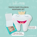 Tooth Fairy Pillow Kit - 3-piece Set  9 X 8 In Felt Cover - Holder Pocket  In   