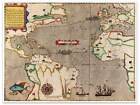 5 Map Set Illustrating Sir Francis Drake s West Indian Voyage Circa 1595 18 x24 