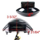 For 99-07 Suzuki Hayabusa Gsx1300r Integrated Led Turn Brake Tail Light Smoked