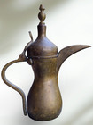 Dallah Coffee Teapot Copper Brass 11   Islamic Middle Eastern Arabic