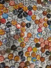 250    Beer Bottle soda Caps  Lot  Colorful Dented non Dented 1 Lb 6oz 