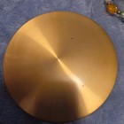 Vintage Pilcher Compact Gold Tone Mirror   Powder Puff Makeup Social Dance Rare