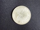 1956 Canada 25 Cents Silver Coin