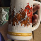 Budweiser 2012 Holiday Beer Stein  winter Wonderland  Breweriana 1067977