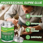 120ml Clear Super Glue W  Brush Multi-purpose Adhesive