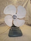 Vintage Superior Electric 4 Blade Metal Oscillating Fan Model 1253 Works Tested 