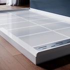 Elegant 48 In  X 32 In  Shower Base Right Shower Drain Solid Surface White