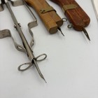 3 Vtg Primitive Rug Hooking Tools Wood Metal Grandmacore Cottagecore Susan Burr