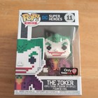 Funko Pop The Joker 8-bit Dc Super Heroes Gamestop Exclusive Bundle