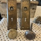 Vintage Antique Door Knobs And Plates