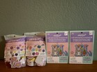 Creatology Easter Craft Stick Bunny Ornament Kits    Foam Stickers Lot Of 4 New