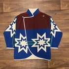 Vintage Pendleton Aztec Wool Jacket High Grade Western Wear Size Large xl