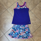 Sofibella   2-piece  Tennis pickleball running Outfit  sz M
