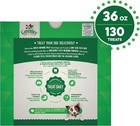 Greenies Original Teenie Natural Dental Care Dog Treats  36 Oz  Pack  130 Treats