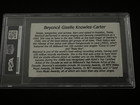 Beyonce Knowles Signed 3x5 Custom Card Cut Psa Dna Slabbed Rare Auto C2370