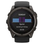 Garmin Fenix 8 Sapphire Solar 51mm Smartwatch  pebble Gray 