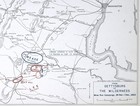 Civil War Map 101 Mine Run Campaign Meade   Lee Troop Movements Rapidan River Va