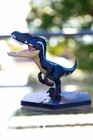 Chibi Velociraptor Male  3d Printed Figure Painted  Jurassic Park 3