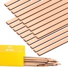 50 Sticks Brazing Rods Aws Bcup-5 15  Silver Solder Phos Copper Alloy  Indust   