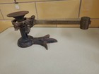 Antique Fairbanks Crows Foot Postal Scale Cast Iron   Brass 4 Lb Counter Balance