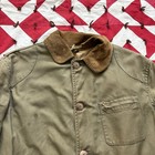 Vintage 1950s 60s American Field Hunting Jacket Mens Green As Is Worn Stains