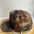 Vintage Hunting Hat Cap Usa Made Snapback Adjustable Brown Camouflage Outdoors