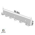 Pair Western Horse Tack Bridle Halter Strap Hanger For Trailer Garage Aluminum