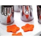 Japanbargain S-3252  Japanese Stainless Steel Vegetable Cookie Cutters  Set Of 4