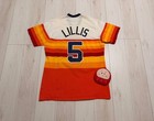 Bob Lillis Mlb Houston Astros 1982 Game Used Jersey 