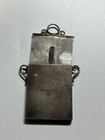 Sterling Silver Stamp Holder With Sailboat Engraving  925 Comes With Stamp 